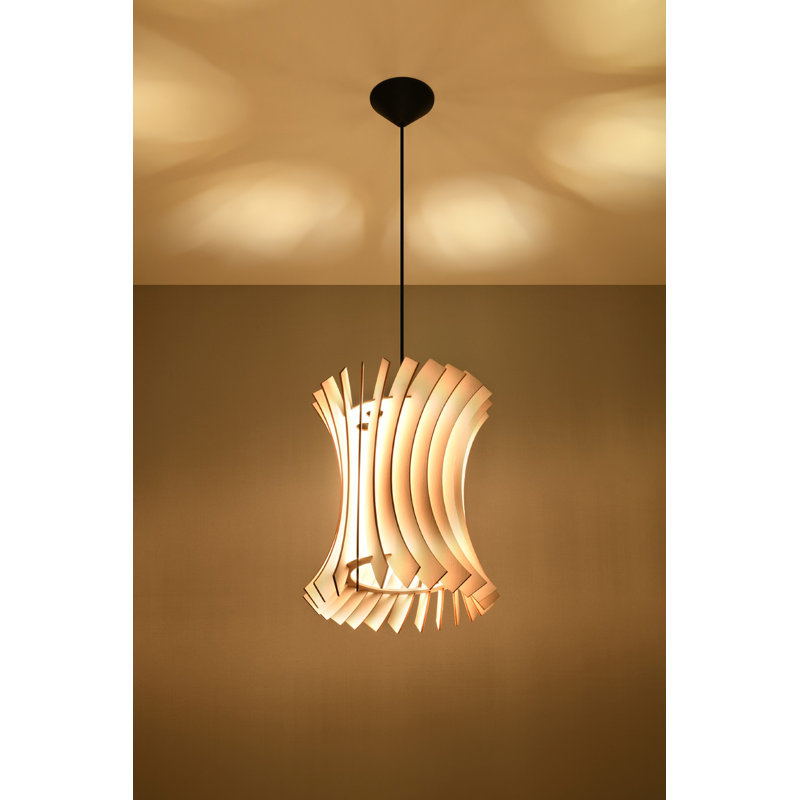 1 - Light Black Geometric Pendant