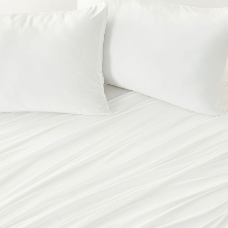 Alpine White Queen Ultra Soft Microfiber Sheet Set
