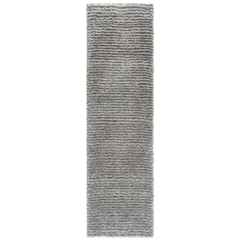 Atlantis Shag 102 Performance Solid Color Rug, 2'-2" X 8'-0" Runner