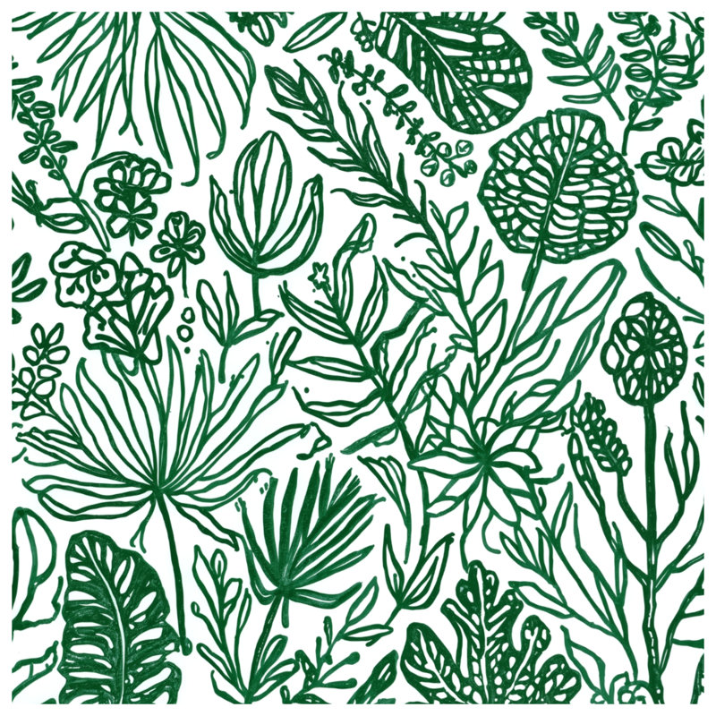 Édredon Green Line Art, Simple extra long