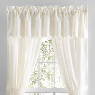 Tatig Cotton Tailored Window Valance