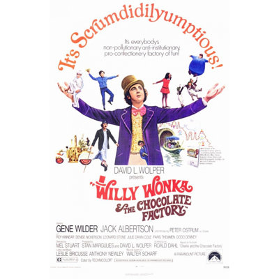 Affiche de film Willy Wonka & the Chocolate Factory (11 x 17) - Article numéro MOVEC3889