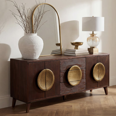 Suffolk Transitional Hardwood Sideboard with Storage