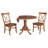 Deibel Drop Leaf Solid Wood Dining Set-1705583762