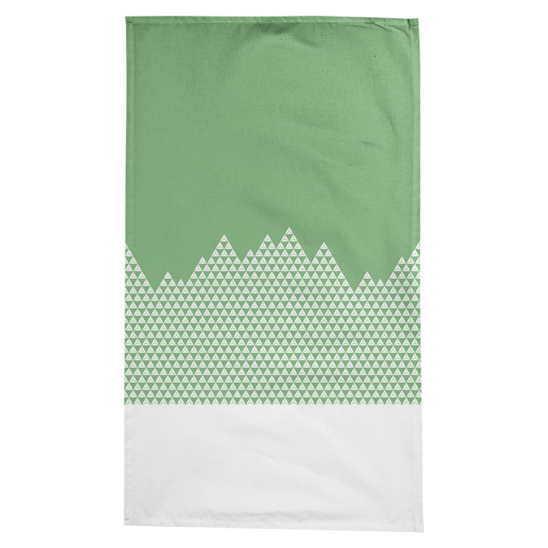 Nappe à motif mountain Leffel, Vert