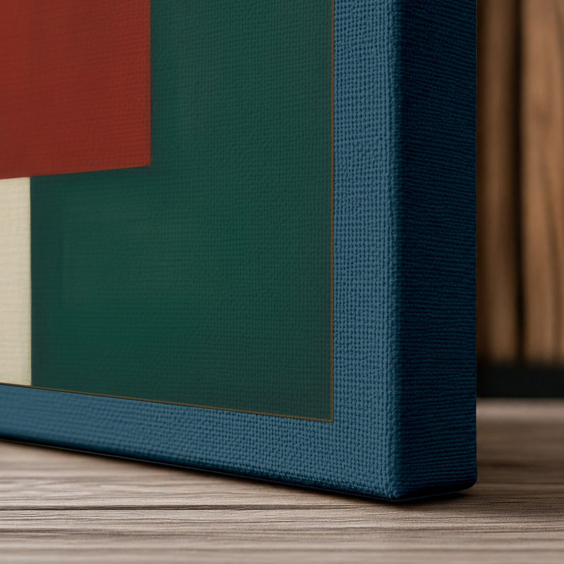 Print, 30x20 - 76.2 x 50.8 cm, Teal Border