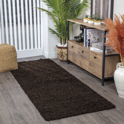 Abstract Shag Area Rug