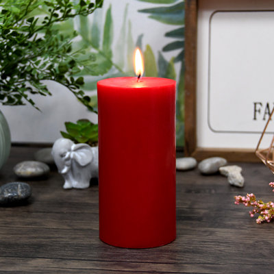 Unscented Pillar Candle