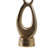 Aluminum Abstract Decorative Object for Home or Office Decor Gold 32".