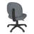 Regency Comfort Series Swivel Fabric Computer Task Chair - Armless - Grey-1072959769