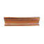 Atmosphere 2 in. x 8 in. Iridescent Recycled Glass Handmade Trim Decorative Wall & Pool Tile-72887004