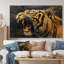Portrait de tigre noir et doré-935422017-965297220