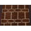 Tapis brun Gabbeh 3 x 9