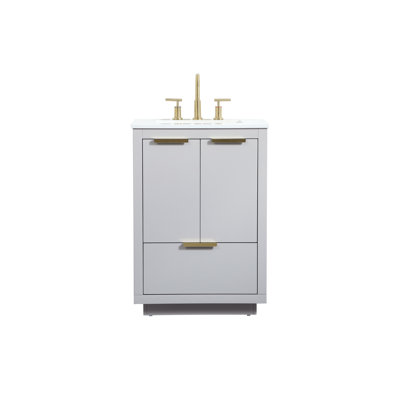 Ensemble de meuble-lavabo simple 24 po Broadlands