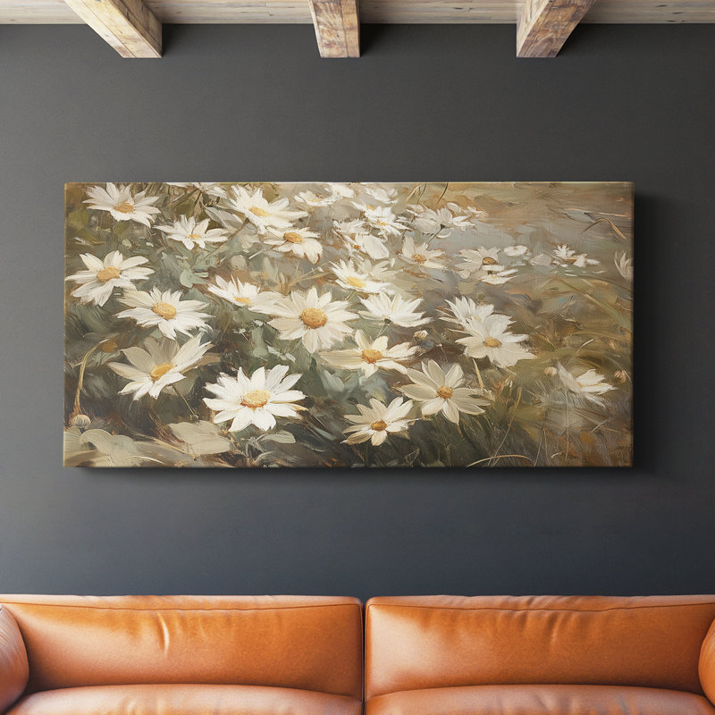 Botanical Series-CL XXVI- Toile tendue avec châssis - Prêt à accrocher, H 20 po x l 40 po