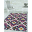 Tapis mauve / jaune / noir Brenner-26967077