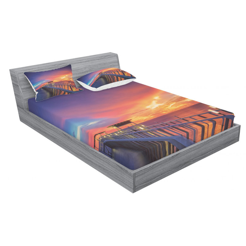 Microfiber Sheet Set, Full Sheet Set with Fitted Sheet