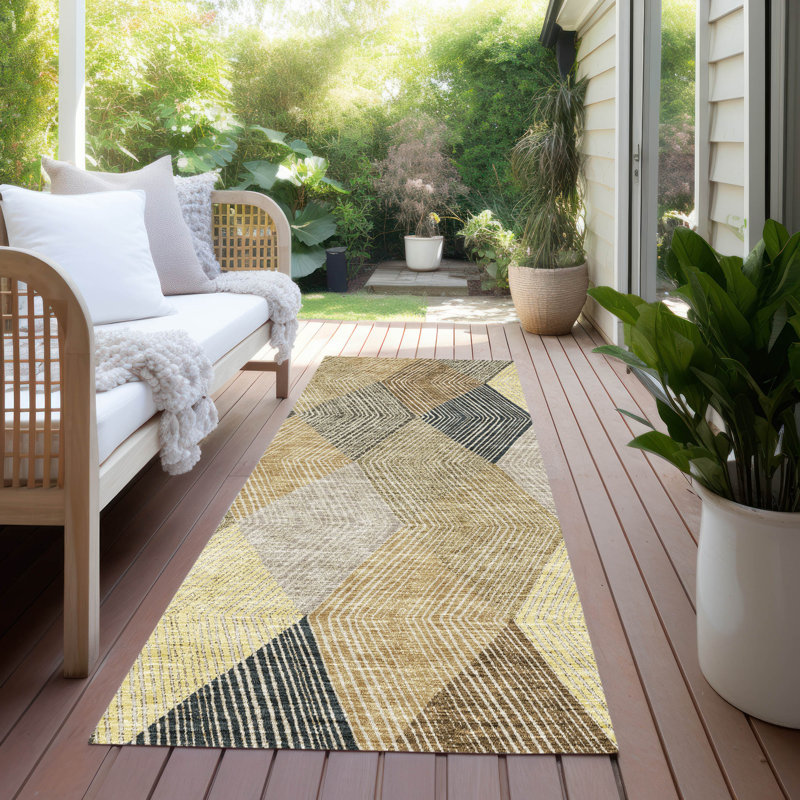 Tapis Aquaisha avec envers antidérapant, Tapis de couloir 2 pi 3 po x 7 pi 6 po
