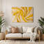 «Lyrical Abstraction 39», art mural en métal beige-704254618