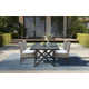 Dunham 80'' Rectangular Outdoor Dining Set with Cushions