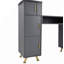 Meuble-lavabo avec tiroirs de rangement Table de manucure avec coussin de repose-poignet pour salon de beauté spa-222867198
