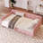 Upholstered Daybed with 4 Support Legs-987097018-987097016