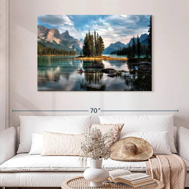Alvord Mirrored Spirit Island, 32" H x 48" W