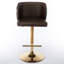 Fauteuil pivotant rembourré Modern Pu-1421015242-1421015232