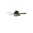52"W Litza 5-Blade Bronzed Scallop Design Ceiling Fan