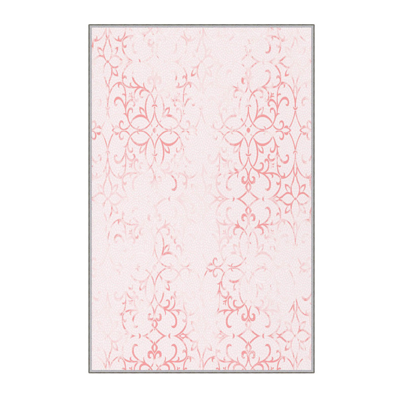 Antibacterial Woven Carpet (3D Digital Print) 4.0 x 5.9 Feet, 100% Polyester, Pile Height: 0.3 Inches | PVC Felt Dot Non-Slip Underside, Machine Washable, Perfect for Living Room & Bedroom Decor