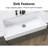 37'' L Single Bowl Fireclay Kitchen Sink