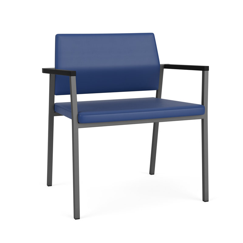 Fauteuil de réception Avon Rx, Surtension vinyle Sentry, Gris anthracite