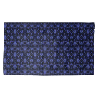 Tapis de porte d’intérieur orné de cercles ornés Avicia