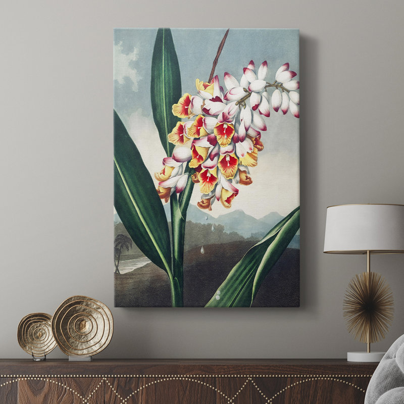 Temple de Flora VII - galerie Cavas sur mesure, H 60 po x l 40 po