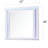Elmin Solid And Engineered Wood Rectangle Wall Mirror
