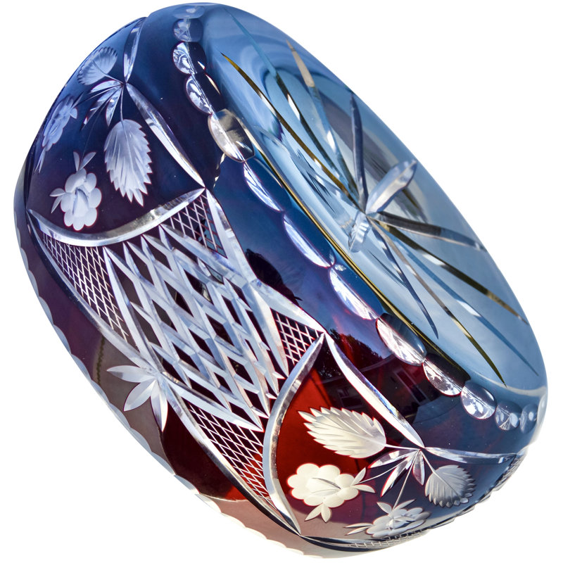 Handmade Crystal Decorative Bowl