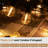  20 Ft. W X 12 Ft. D Double Roof Gazebo With String Lights