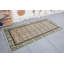 Tapis décoratifs, tapis tissés à plat, tapis rétro, tapis brun Oushak, tapis 3,4 x 7,3 pi, tapis turcs