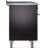 ILVE Professional Plus II Series 48 in. Dual Fuel Range with 5 Sealed Burners, Griddle, Frenchtop (Liquid Propane, Glass Door)-98168236-98168228