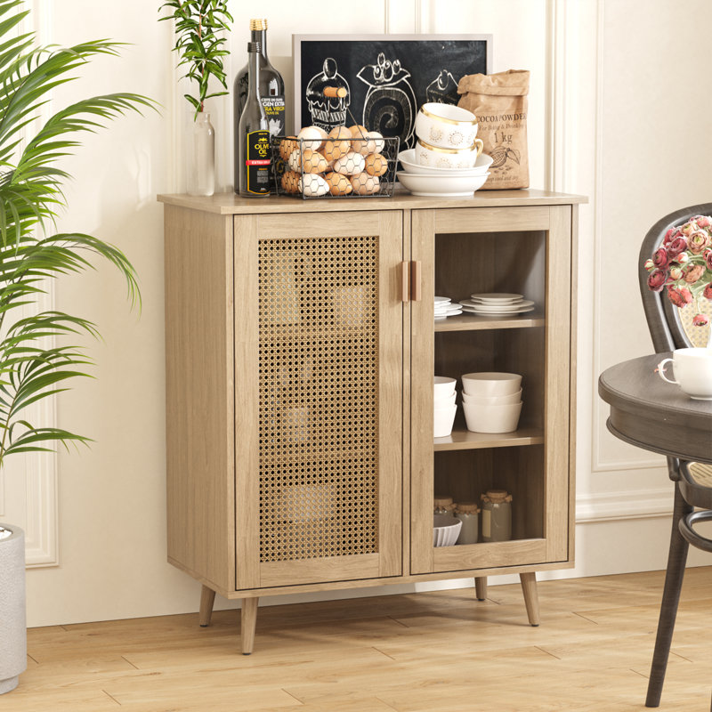 Accent Cabinet With Adjustable Shelves