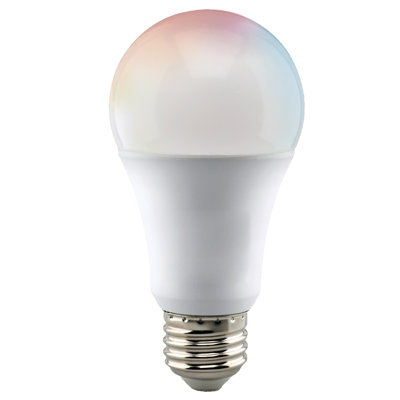 10 watts (équivalent à 60 watts), ampoule DEL intelligente A19, à intensité variable, blanc réglable, E26 / culot moyen (standard)