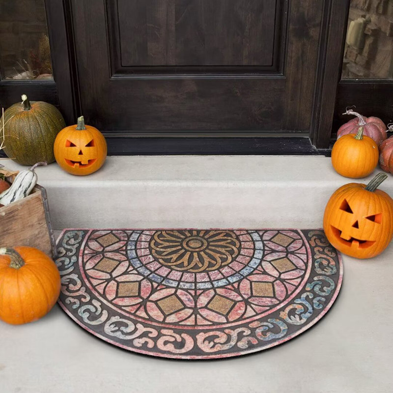 Winston Porter Heavy Duty Outdoor Door Mat Indoor Enterway Rug Entrance Mat Non Slip XZ, 18" W x 30" L