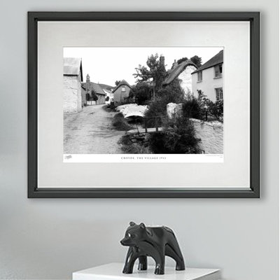 Croyde, The Village 1912 - Single Picture Frame Print