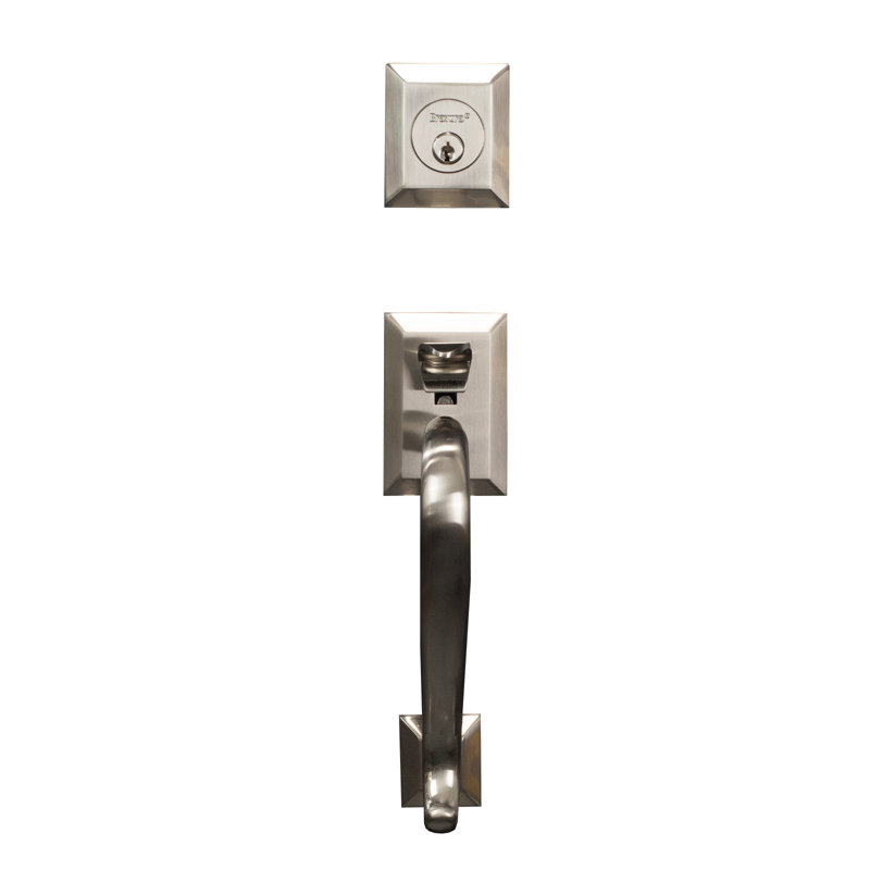 Handle With Lever And Deadbolt, Right