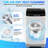 2.4 cu. ft. Portable Automatic Washer W/ 10 Programs & 8 Water Levels Selections Built-in Drain Pump-94815451