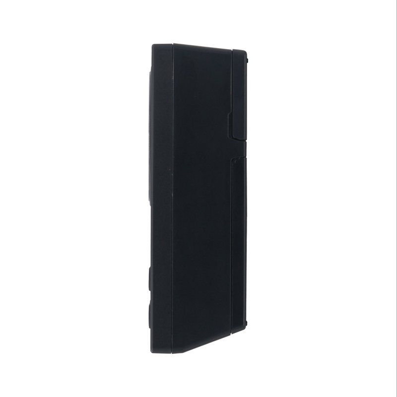QHE190KLH Timer Clock, Black, Black