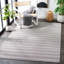 Tapis intérieur / extérieur gris Treiber-557598535