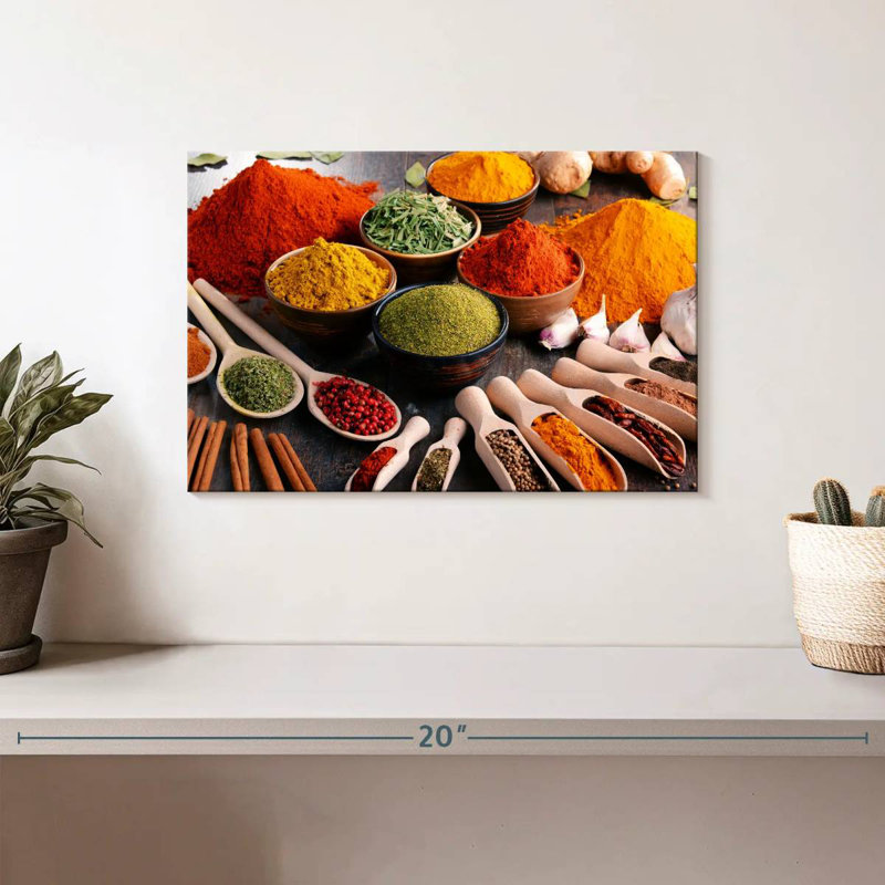 Yarlin Assorted Herbs And Spices, 8" H x 12" W