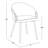 Josie 19.25" Faux Leather Upholstered Armchairs-81701927-81701926