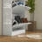 Narrow Shoe Storage Cabinet